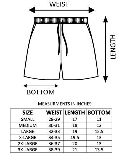 MEASURMENTS IN INCHES