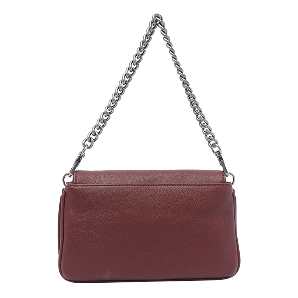 Removable chain strap handbag by LIU JO in deep red