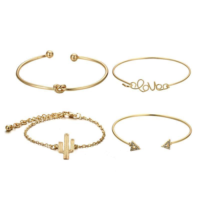 Charm bracelet collection with meaningful designs