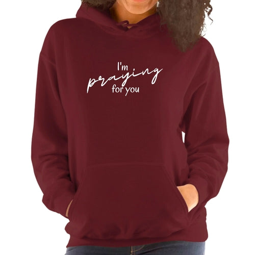 Casual faith hoodie styled for Sunday service