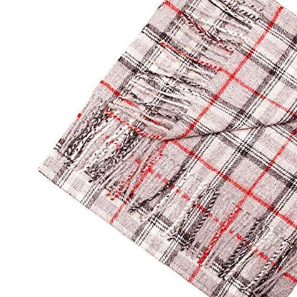 Classic grey scarf made in Peru with luxe fabric feel