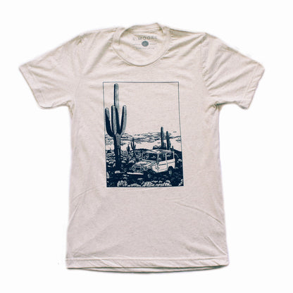 Desert Cruiser Tee – Oatmeal Tri-Blend Unisex T-Shirt