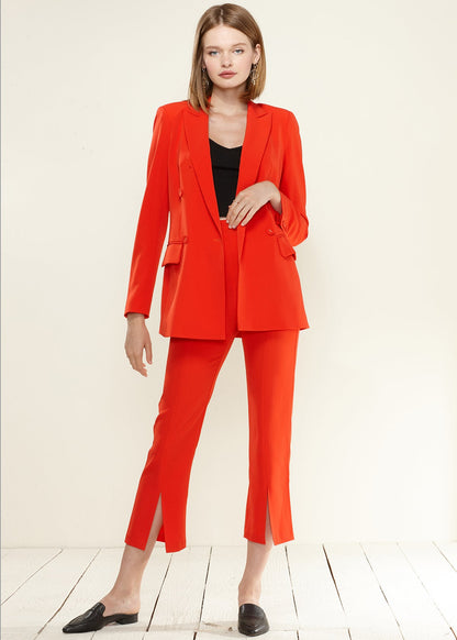 Elegant Lined Blazer for Office or Formal Wear