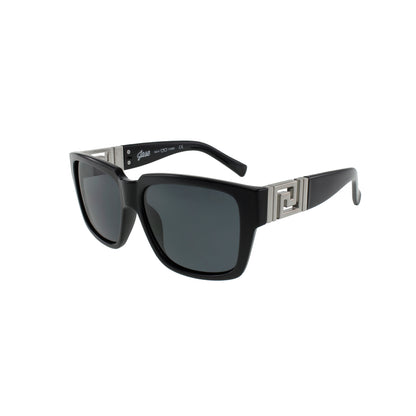 Jase New York Victor sunglasses in silver with rectangular frame