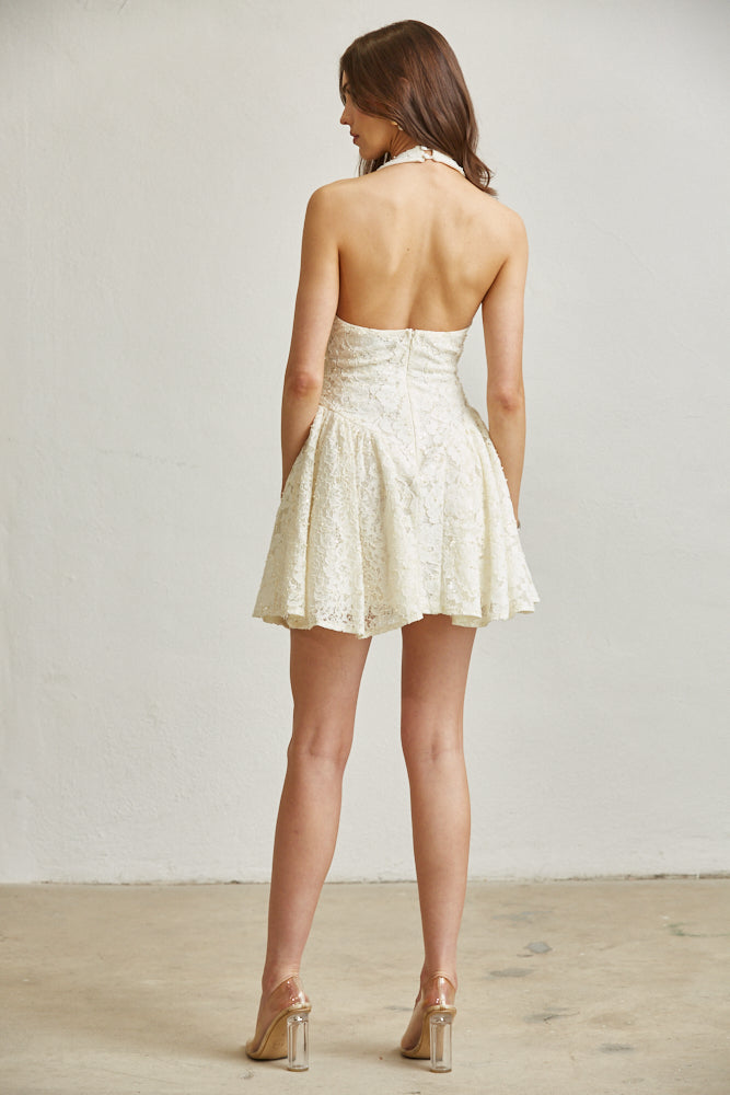 Fit-and-Flare Silhouette with Decorative Buttons