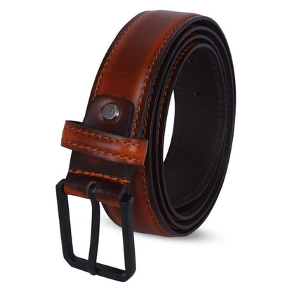 Urban Elite brown leather belt for men – size 30

