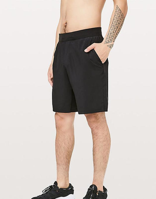 Custom print men’s mesh shorts with 9-inch inseam