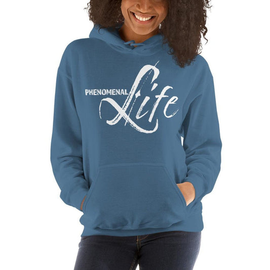 Women’s Hoodie with Phenomenal Life Graphic – Front View