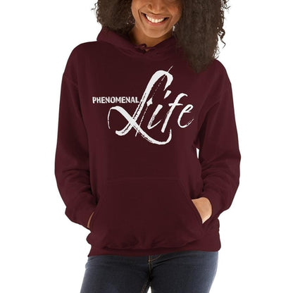 Motivational Graphic Print on Cozy Hoodie