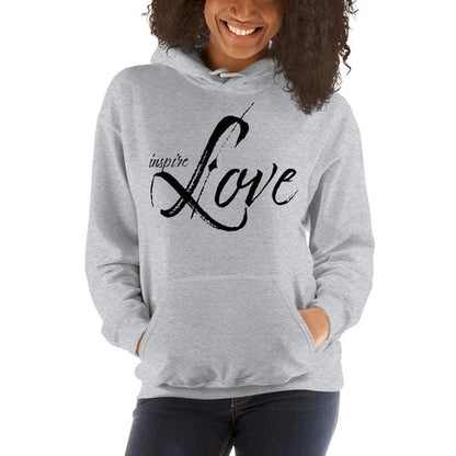 Pullover sweatshirt in black with front pouch pocket